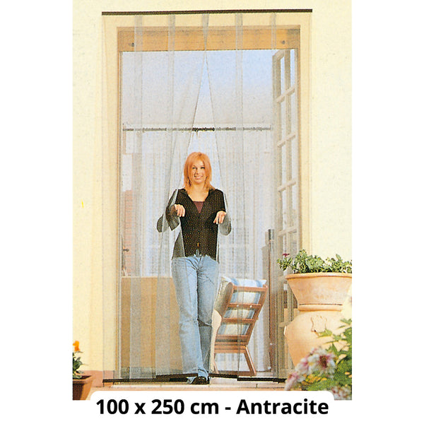 acquista Moskitonetz mit Lamellen für Türen und Fenster aus Fiberglas in verschiedenen Größen und Farben